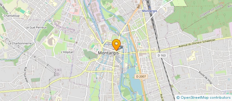 localisation de l'entreprise MONSIEUR KEVIN LANCEZEUX à MONTARGIS