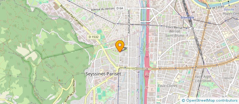 localisation de l'entreprise MONSIEUR KEVIN LANCIEN à SEYSSINET-PARISET