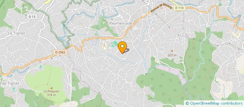 localisation de l'entreprise MONSIEUR KEVIN LANDAIS  PEYMEINADE