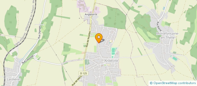 localisation de l'entreprise MONSIEUR KEVIN LANOIX  ANDEVILLE