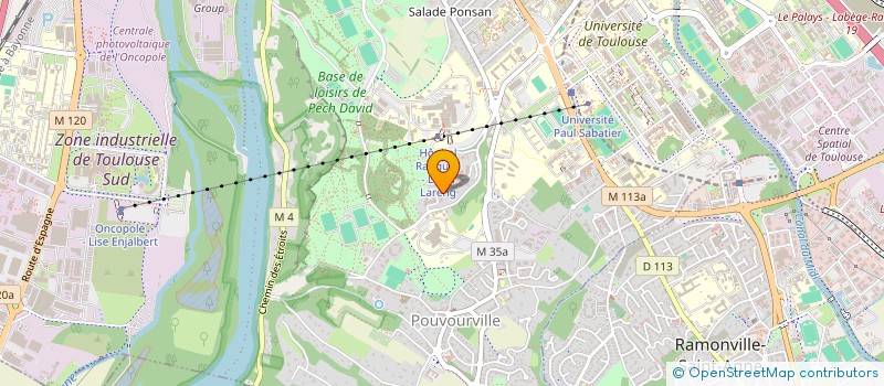 localisation de l'entreprise MONSIEUR KEVIN LAPERT  TOULOUSE