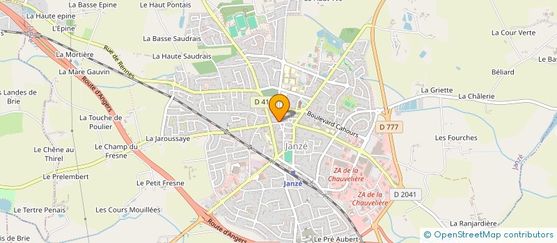 localisation de l'entreprise MONSIEUR KEVIN LASSAY  JANZE