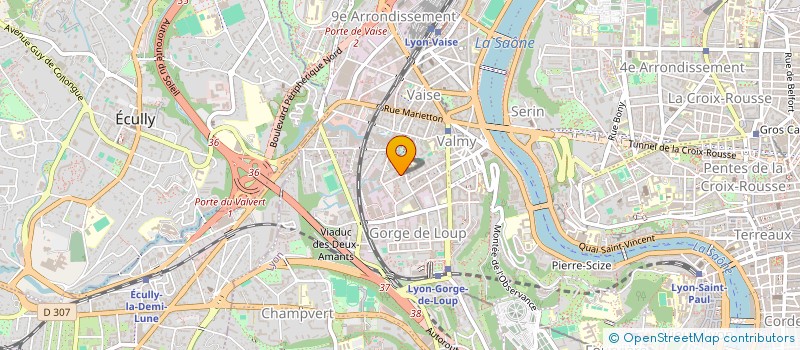 localisation de l'entreprise MONSIEUR KEVIN LATAMNA  LYON