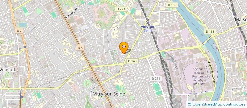 localisation de l'entreprise MONSIEUR KEVIN LAUNAY à VITRY-SUR-SEINE