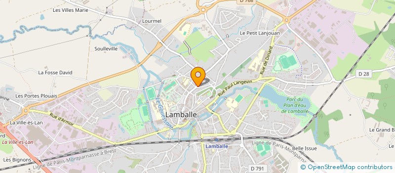 localisation de l'entreprise MONSIEUR KEVIN LAURENT à LAMBALLE-ARMOR
