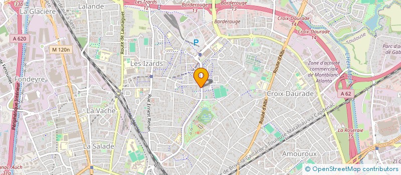 localisation de l'entreprise MONSIEUR KEVIN LAVABRE à TOULOUSE