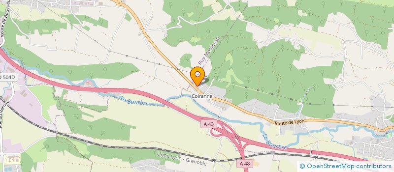 localisation de l'entreprise MONSIEUR KEVIN LAVAINNE  CESSIEU