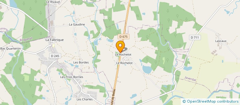 localisation de l'entreprise MONSIEUR KEVIN LAVERGNE  SAINT-BRICE-SUR-VIENNE