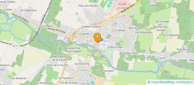 localisation de l'entreprise MONSIEUR KEVIN LE BRUN  SACHE