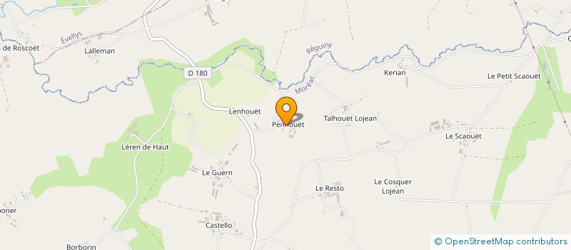 localisation de l'entreprise MONSIEUR KEVIN LE COQ  MOREAC