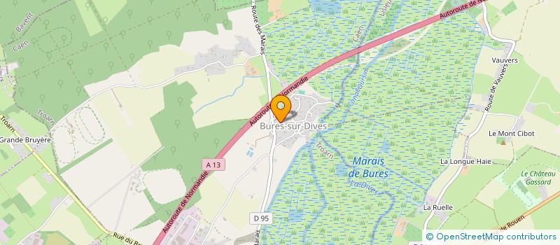 localisation de l'entreprise MONSIEUR KEVIN LE FLAHEC  TROARN