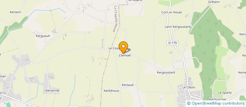 localisation de l'entreprise MONSIEUR KEVIN LE HENANF  PLUMELIN