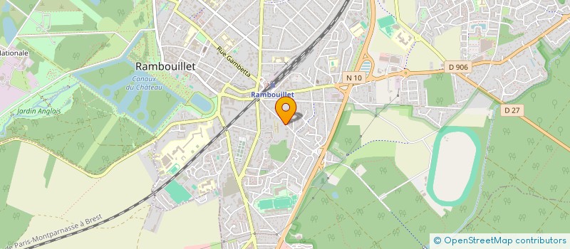 localisation de l'entreprise MONSIEUR KEVIN LE JUNTER  RAMBOUILLET