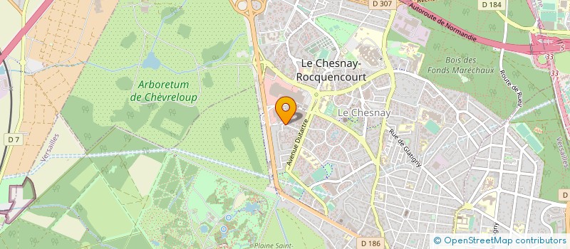 localisation de l'entreprise MONSIEUR KEVIN LE MEHAUTE  LE CHESNAY-ROCQUENCOURT