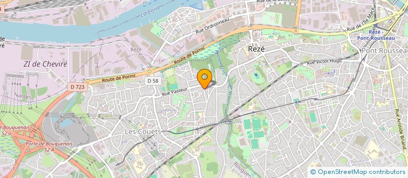 localisation de l'entreprise MONSIEUR KEVIN LE QUELLEC  BOUGUENAIS