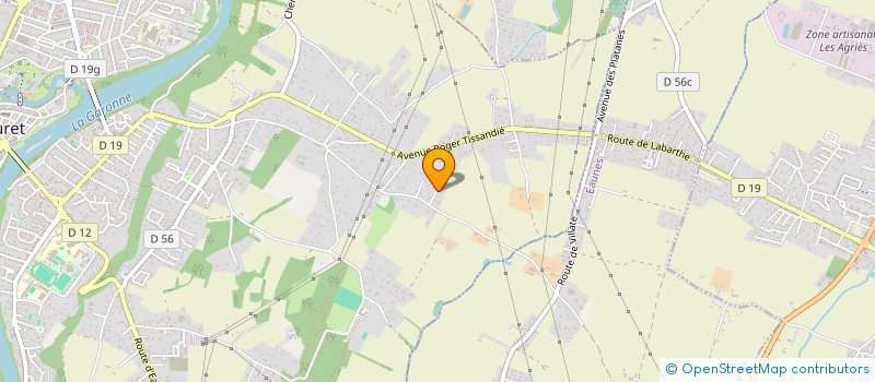 localisation de l'entreprise MONSIEUR KEVIN LEAL  MURET