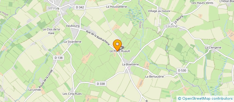 localisation de l'entreprise MONSIEUR KEVIN LEBARBIER à VESLY