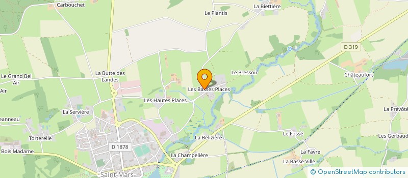 localisation de l'entreprise MONSIEUR KEVIN LEBOSSE à VALLONS-DE-L'ERDRE
