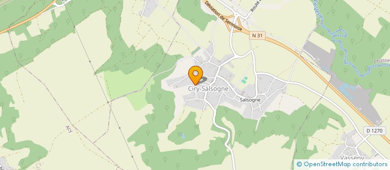 localisation de l'entreprise MONSIEUR KEVIN LECERF à CIRY-SALSOGNE