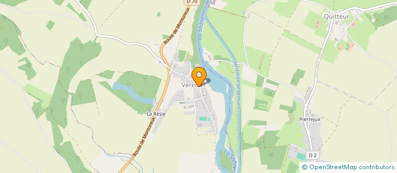 localisation de l'entreprise MONSIEUR KEVIN LECHAUVE  MONTOT