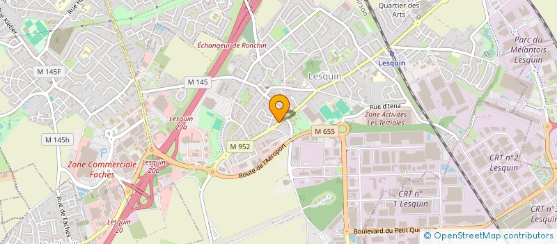 localisation de l'entreprise MONSIEUR KEVIN LECHIEN à LESQUIN