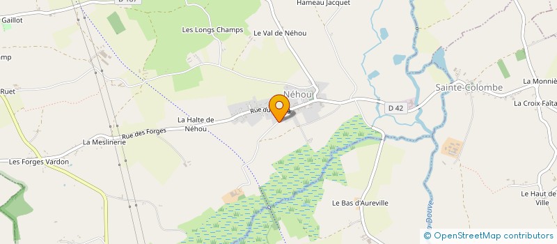 localisation de l'entreprise MONSIEUR KEVIN LECLERC à NEHOU