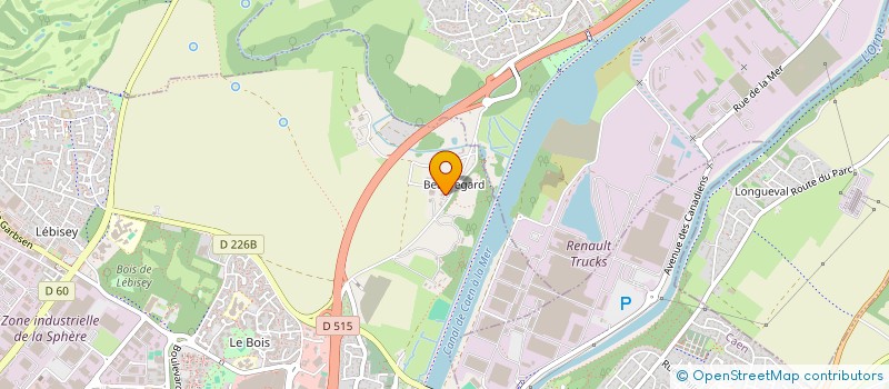 localisation de l'entreprise MONSIEUR KEVIN LECOMTE  HEROUVILLE-SAINT-CLAIR