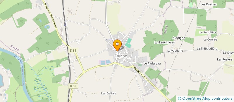 localisation de l'entreprise MONSIEUR KEVIN LECORDIER  ETRICHE