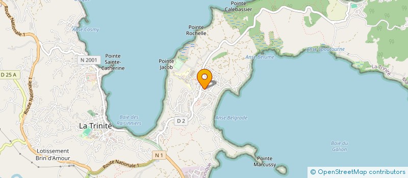 localisation de l'entreprise MONSIEUR KEVIN LEDOUX  LA TRINITE