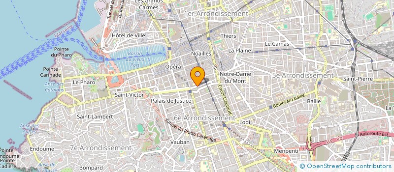 localisation de l'entreprise MONSIEUR KEVIN LEFEBVRE  MARSEILLE