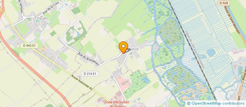 localisation de l'entreprise MONSIEUR KEVIN LEFEBVRE  SALPERWICK