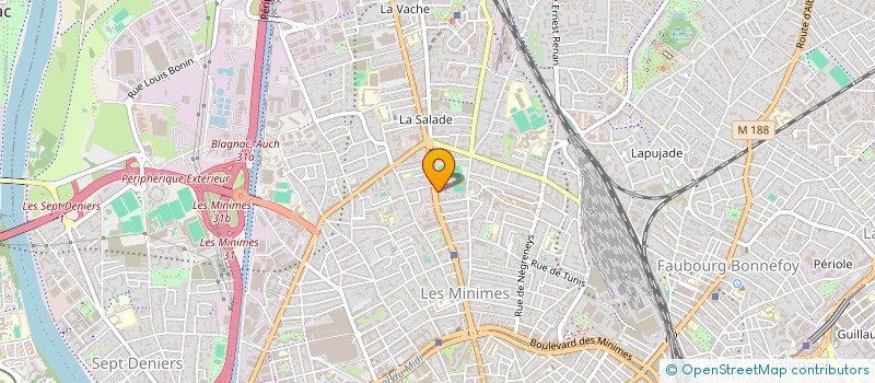 localisation de l'entreprise MONSIEUR KEVIN LEFEVRE à TOULOUSE