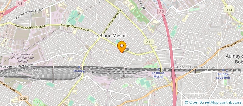localisation de l'entreprise MONSIEUR KEVIN LEGRAND à LE BLANC-MESNIL