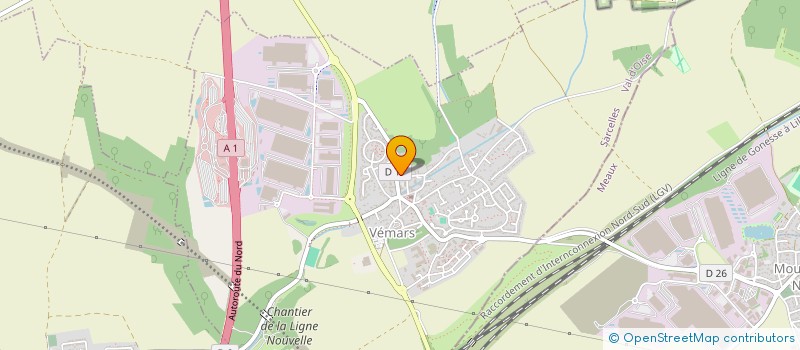 localisation de l'entreprise MONSIEUR KEVIN LEGRAND  VEMARS