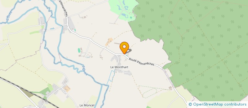 localisation de l'entreprise MONSIEUR KEVIN LEGUENNEC à AUNOU-LE-FAUCON
