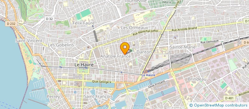 localisation de l'entreprise MONSIEUR KEVIN LEJEUNE à LE HAVRE