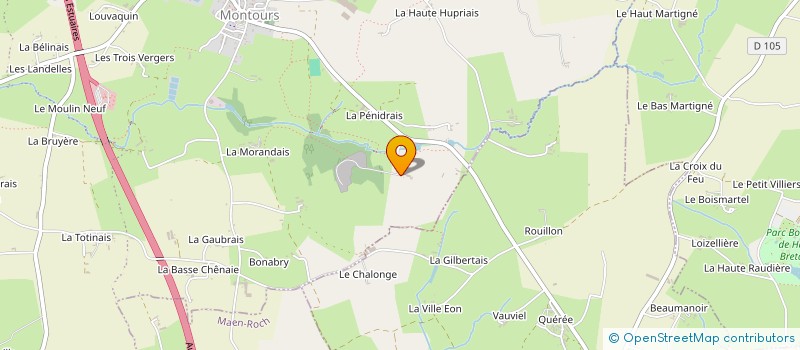 localisation de l'entreprise MONSIEUR KEVIN LELARGE-GEORGET  LE TIERCENT