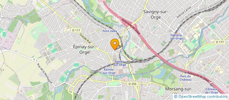 localisation de l'entreprise MONSIEUR KEVIN LELEU  EPINAY-SUR-ORGE