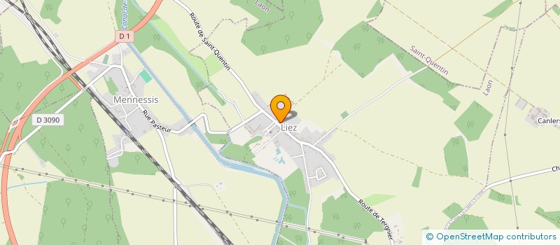 localisation de l'entreprise MONSIEUR KEVIN LEMAIRE  LIEZ