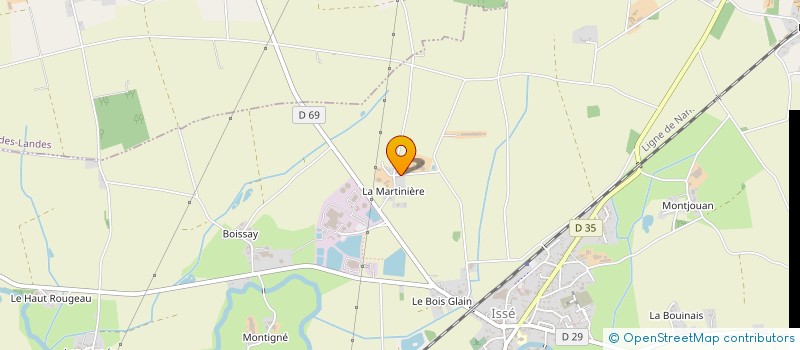 localisation de l'entreprise MONSIEUR KEVIN LEMARIE  ISSE