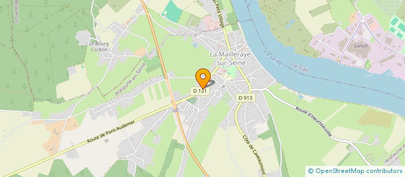 localisation de l'entreprise MONSIEUR KEVIN LEMOING  ARELAUNE-EN-SEINE