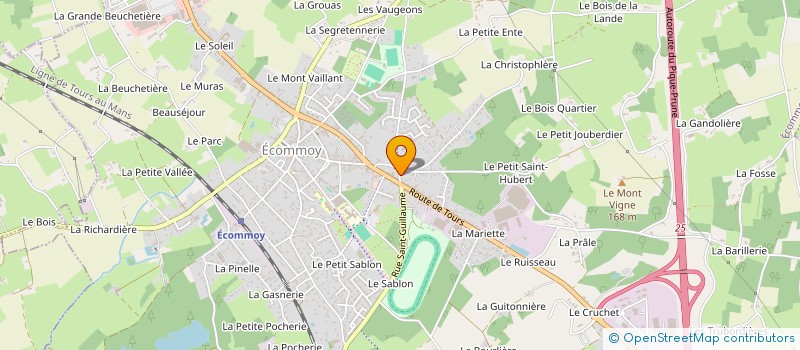 localisation de l'entreprise MONSIEUR KEVIN LEOTY-SOYER  ECOMMOY