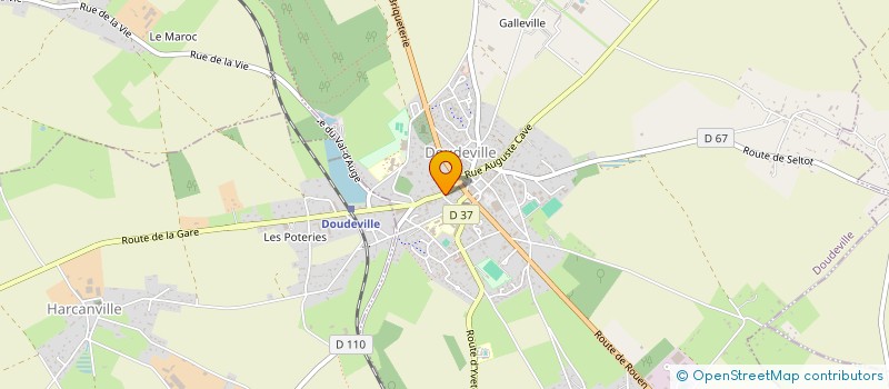 localisation de l'entreprise MONSIEUR KEVIN LEPAGE  BELLENCOMBRE