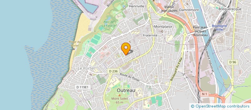 localisation de l'entreprise MONSIEUR KEVIN LEPAISANT  LE PORTEL