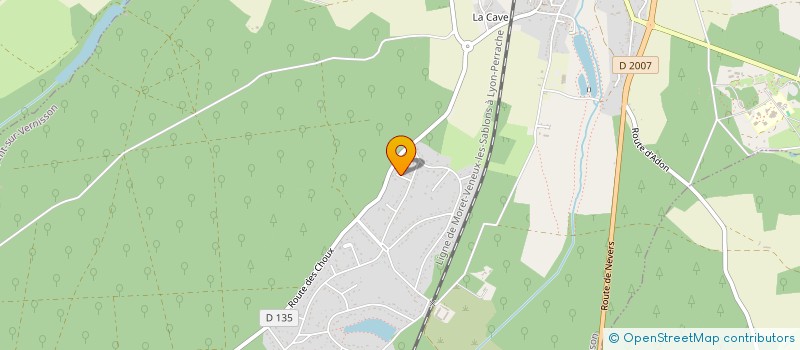 localisation de l'entreprise MONSIEUR KEVIN LEROY  VIERZON