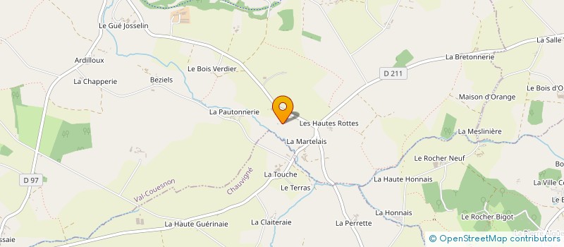 localisation de l'entreprise MONSIEUR KEVIN LESAGE  VAL-COUESNON