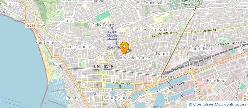 localisation de l'entreprise MONSIEUR KEVIN LESAGE  LE HAVRE