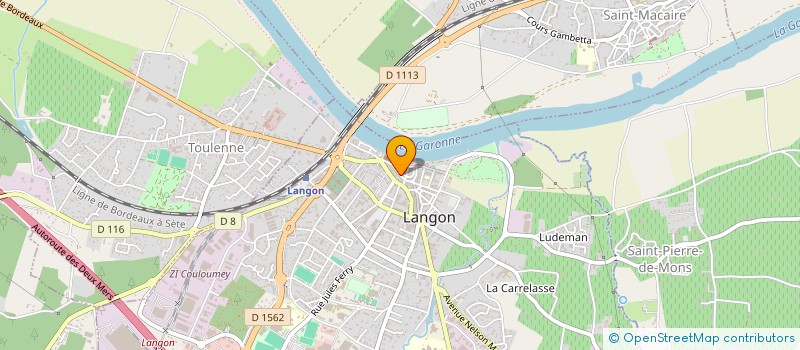 localisation de l'entreprise MONSIEUR KEVIN LESCAUT à LANGON