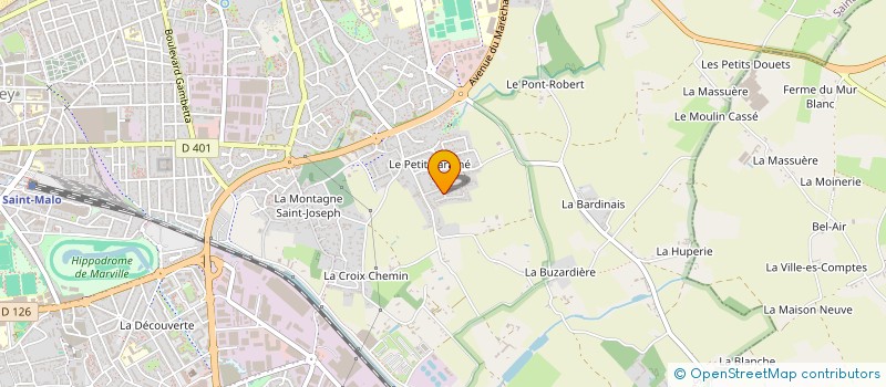 localisation de l'entreprise MONSIEUR KEVIN LESKO  SAINT-MALO