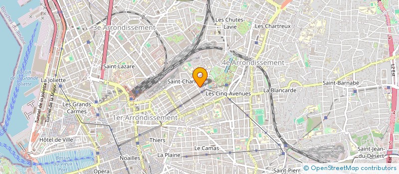 localisation de l'entreprise MONSIEUR KEVIN LETALLEUR à MARSEILLE